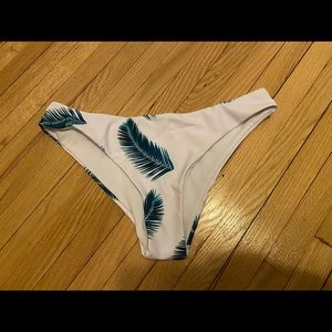 Large tropical bikini bottoms